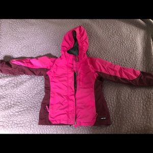 Kids Lands End light winter jacket S 7-8